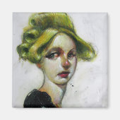 「鳥」磁石 マグネット (正面)