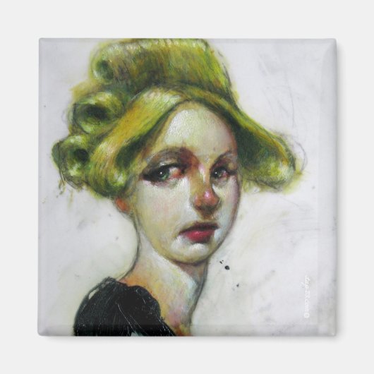 「鳥」磁石 マグネット (正面)