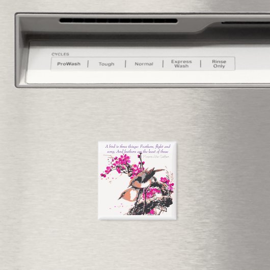 「鳥」磁石 マグネット (インサイチュ (食洗機))