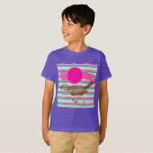 鳥+翼+羽+動物+羽毛+公園+アウトドア Tシャツ (正面フル)