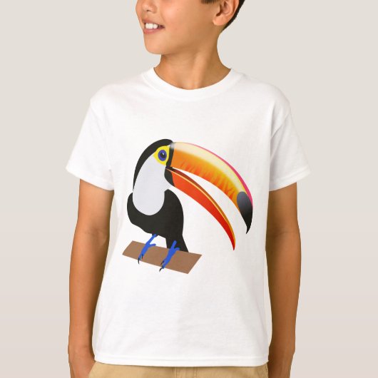 鳥、自然、エキゾチック Tシャツ (正面)