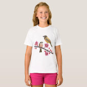 鳥、花、動物 Tシャツ (正面フル)