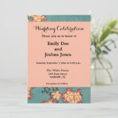 鳥 花 浮世絵 日本美術 招待状 (スタンド正面)