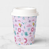 鳥、蜂、蝶のフローラ 紙コップ (右)