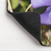 鳥 – 足バイオレットとブレット マウスパッド (コーナー)