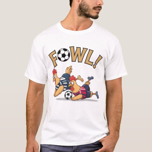 鳥：遊サッカーの対決！ Tシャツ (正面)