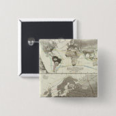 鳥，鳥 缶バッジ (正面&裏面)