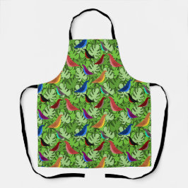 鳥、鳥、鳥 エプロン