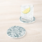 鳥、鹿、木のフォークパターン コースター (側面)