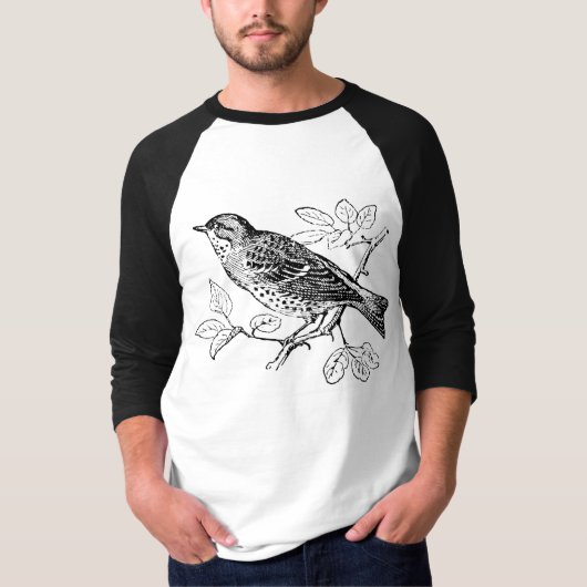 鳥#001 Tシャツ (正面)