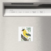 鳥: Goldfinch マグネット (インサイチュ (食洗機))