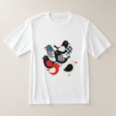 鳥 Tシャツ (レイダウン)