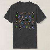 鳥 Tシャツ (デザイン正面)