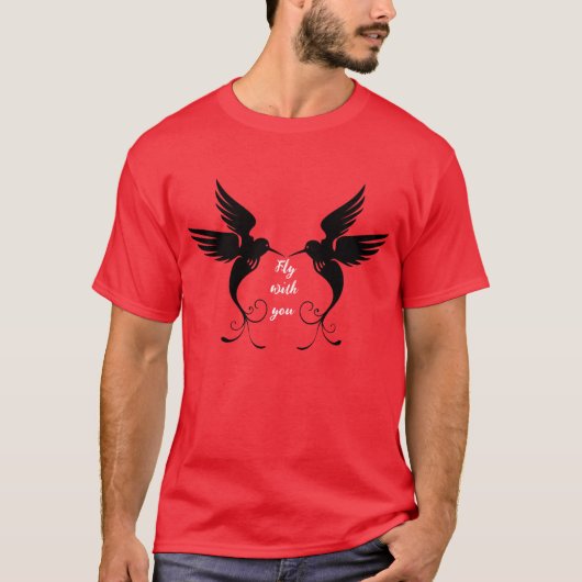 鳥 Tシャツ (正面)