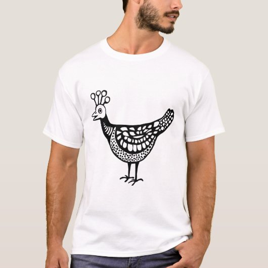 鳥 Tシャツ (正面)