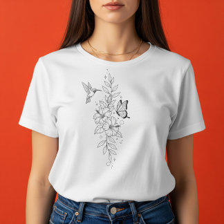 鳥 Tシャツ 鳥好き シャツ 大自然 ファッション