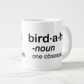 鳥birdaholic hol IC ジャンボコーヒーマグカップ (正面右)
