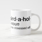 鳥birdaholic hol IC ジャンボコーヒーマグカップ (右)