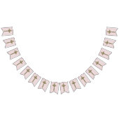 鳩およびハートの最初聖餐式の十字 バンティングフラッグ (全)