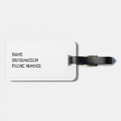 鳩がいる場所こそ我が家 ラゲッジタグ (裏面横)