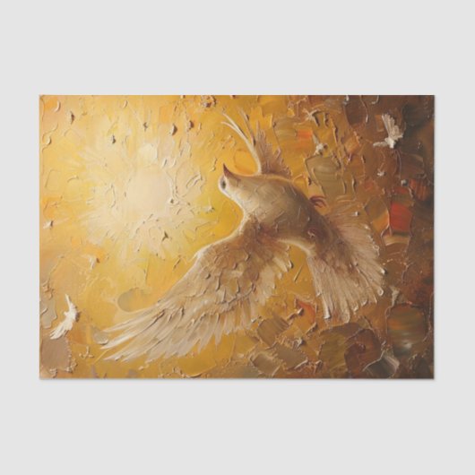 鳩が飛ぶ5 薄葉紙 (正面)