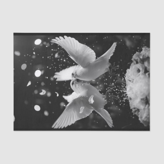 鳩が飛ぶ9 薄葉紙 (正面)