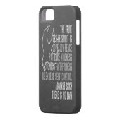 鳩との精神の黒板の一見のフルーツ Case-Mate iPhoneケース (裏面左)