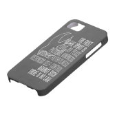 鳩との精神の黒板の一見のフルーツ Case-Mate iPhoneケース (下部)