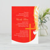 鳩とクロスの確認招待状 招待状 (スタンド正面)