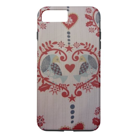 鳩とハート- – ペンシルバニアオランダスタイル Case-Mate iPhoneケース (裏面)