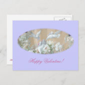 鳩とバラ シーズンポストカード (正面/裏面)