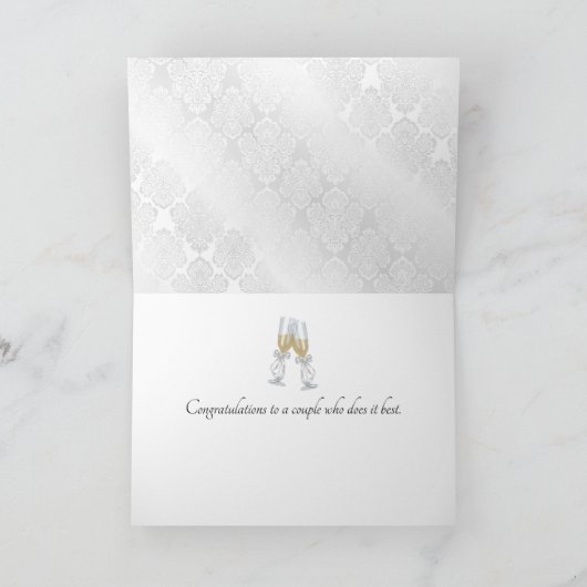 鳩とリングや輪30周年 カード (内部)