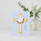 鳩と十字架 ポストカード (スタンド正面)