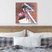 鳩と花 キャンバスプリント (インサイチュ (寝室))