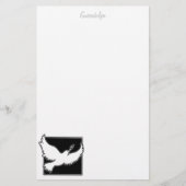 鳩のひなパーソナライズされたか 便箋 (正面)