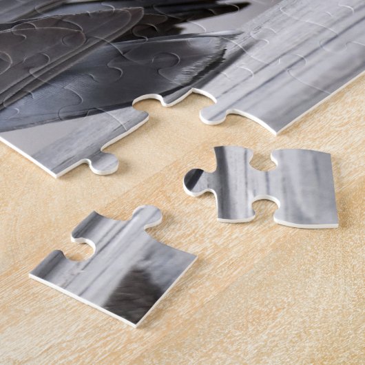 鳩のペア ジグソーパズル (側面)