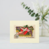 鳩のメッセンジャーのバレンタイン シーズンポストカード (スタンド正面)