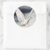 鳩の型枠の聖霊 ラウンドシール (バッグ)