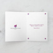 鳩の婚礼の日の恵みカード カード (内部)