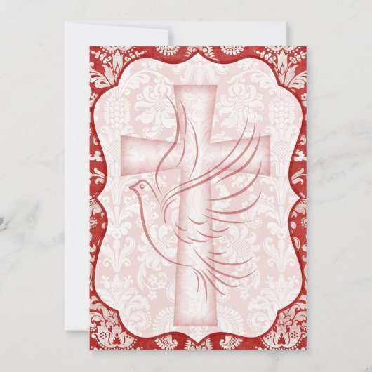 鳩の招待状 招待状 (正面)