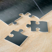 鳩の羽を広げる鳥飼写真鳥 ジグソーパズル (側面)