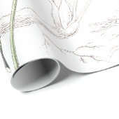 鳩の花の包装紙 ラッピングペーパー (ロールコーナー)