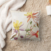 鳩の花の植物の花の装飾用クッション クッション (ブランケット)