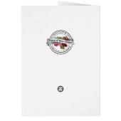 鳩の葬式を持つカトリックの子イエスありがとう (裏面)