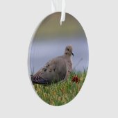 鳩の鳥 オーナメント (正面)