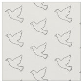 鳩アイコン ファブリック (クローズアップ)