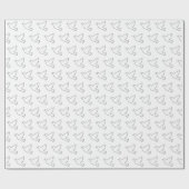 鳩アイコン ラッピングペーパー (フラット)