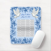 鳩カスタムマウス用パッド マウスパッド (マウス)