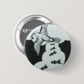 鳩ピン 缶バッジ (正面&裏面)