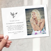 鳩フォト悔やみや弔慰葬儀記念館 サンキューカード